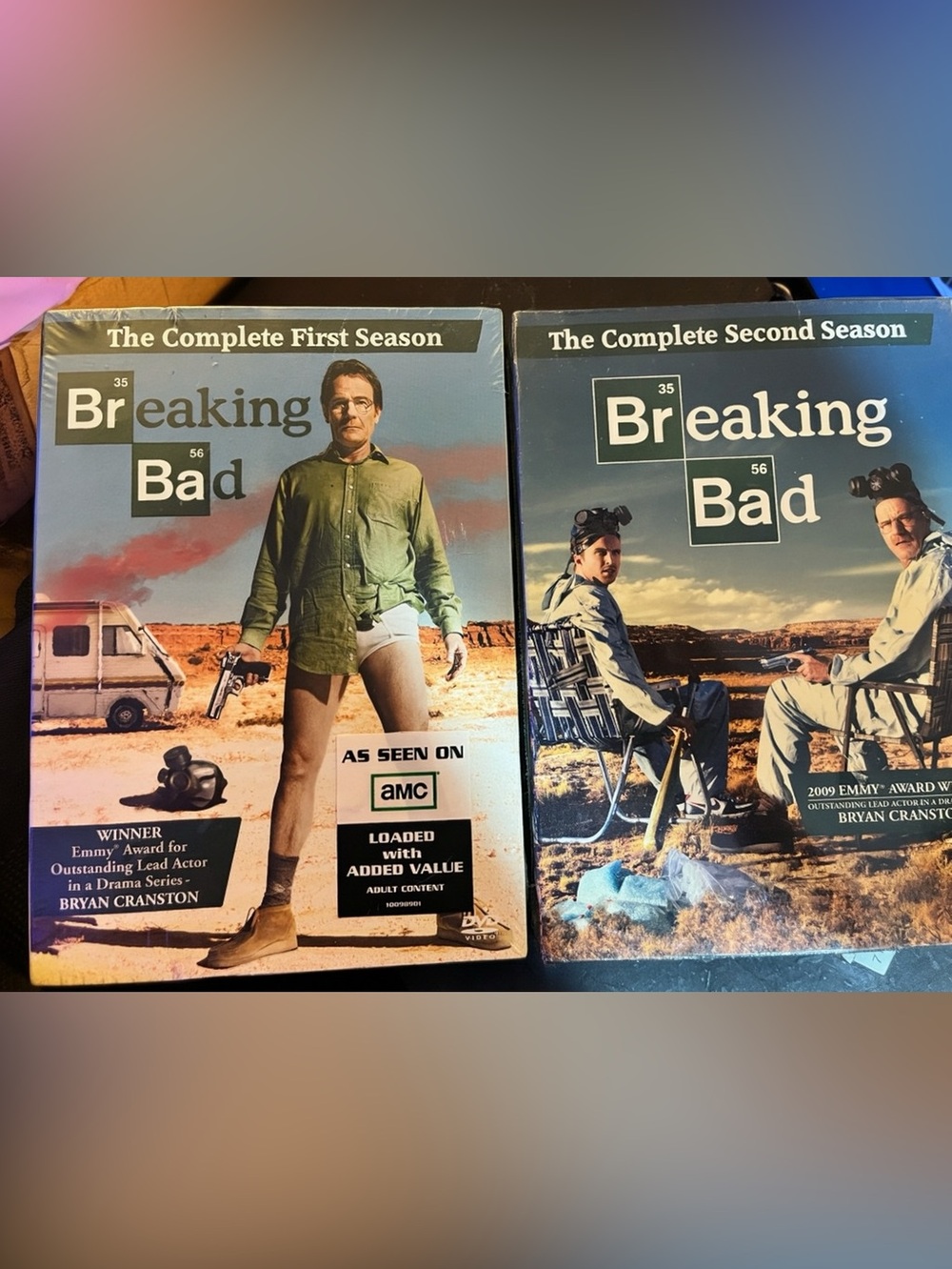Breaking Bad Season 1 & Season 2 DVD Bundle - Brand New & Factory Sealed